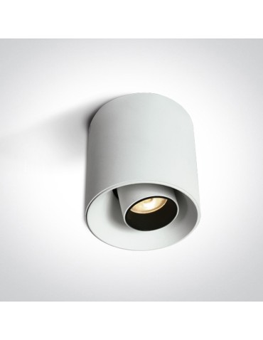 One Light KORI sufitowa 8W 3000K biały  12108T/W/W