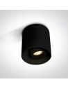 One Light KORI ceiling light 8W 3000K black 12108T/B/W