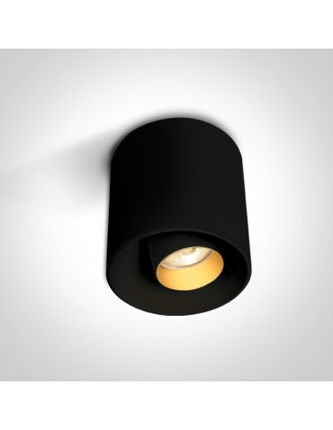 One Light KORI sufitowa 8W 3000K czarny  12108T/B/W - produkt 2