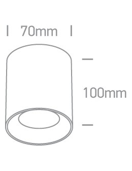 One Light LAWRIO sufitowa 10W GU10 biały-mosiężny 12105AL/W/BS - produkt 2