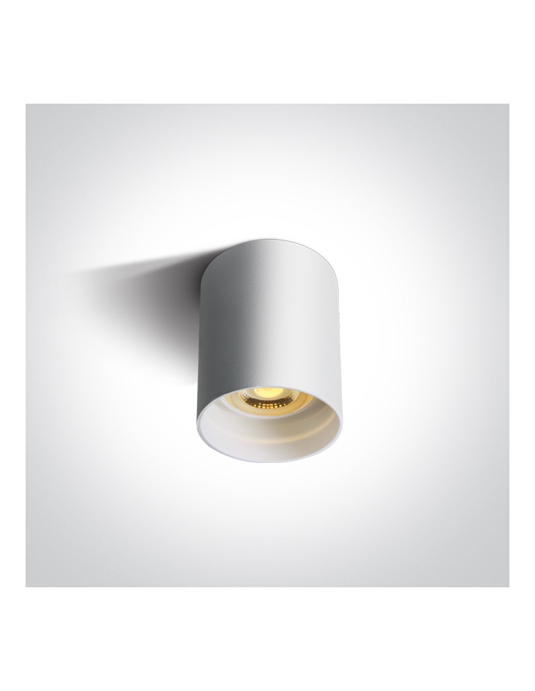 One Light MUZAKI sufitowa 10W GU10 biały  12105N/W/W