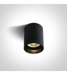 Small ceiling lamps - One Light MUZAKI ceiling 10W GU10 black 12105N/B/B. - product 1