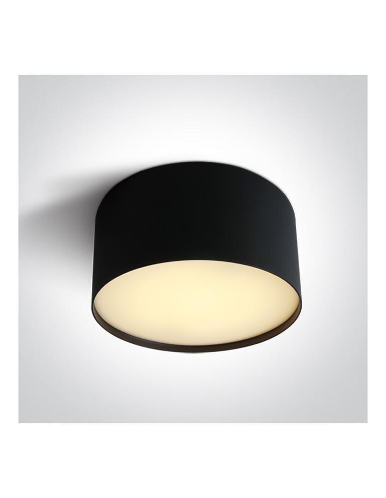 Small ceiling lamps - One Light NIKO ceiling 20W 3000K-4000K-5000K black 12120M/B/V. - product kolory-swiatla.pl 1