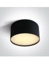 One Light NIKO sufitowa 20W 3000K-4000K-5000K czarny  12120M/B/V
