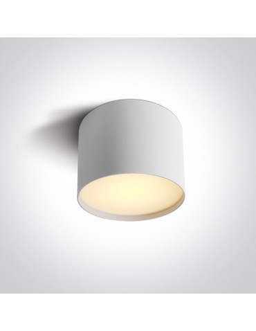 One Light NIKO ceiling 9W 3000K-4000K-5000K white 12109M/W/V.