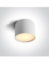 One Light NIKO ceiling 9W 3000K-4000K-5000K white 12109M/W/V.