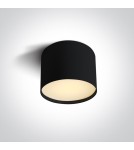 One Light NIKO sufitowa 9W 3000K-4000K-5000K czarny  12109M/B/V