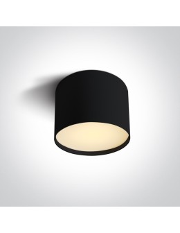 One Light NIKO ceiling 9W 3000K-4000K-5000K black 12109M/B/V.