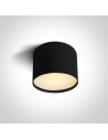 One Light NIKO sufitowa 9W 3000K-4000K-5000K czarny  12109M/B/V