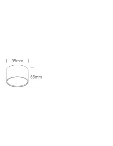 One Light NIKO ceiling 9W 3000K-4000K-5000K black 12109M/B/V. - product 2