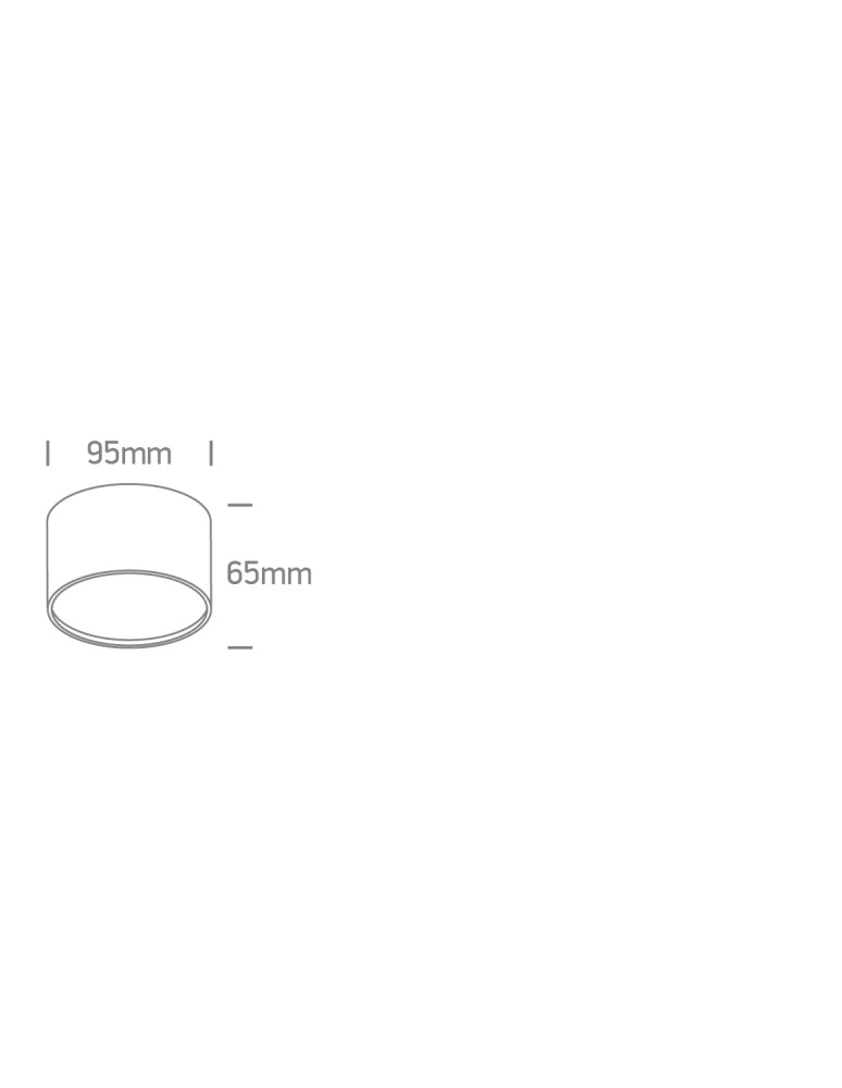 Small ceiling lamps - One Light NIKO ceiling 9W 3000K-4000K-5000K black 12109M/B/V. - product kolory-swiatla.pl 2