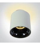 One Light OLA sufitowa 10W+2W 3000K biały  12112A/W/W