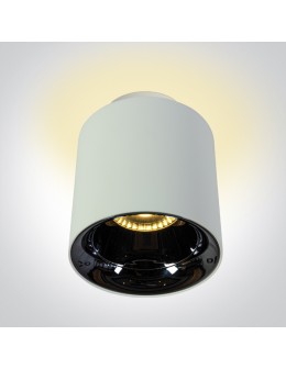 One Light OLA sufitowa 10W+2W 3000K biały  12112A/W/W