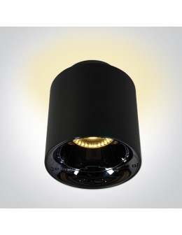 One Light OLA sufitowa 18W+2W 3000K czarny  12120A/B/W