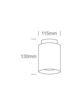 One Light OLA ceiling light 26W+2W 3000K white 12128A/W/W - product 2