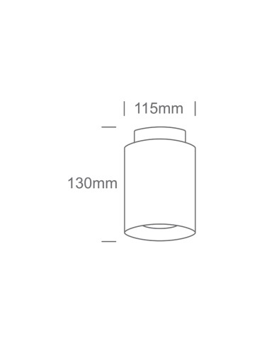 One Light OLA sufitowa 26W+2W 3000K czarny  12128A/B/W - produkt 2