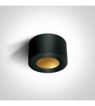 Adjustable ceiling lamps - spots - One Light OLTU ceiling OLTU 8W 3000K black-brass 12108FD/B/BS - product 1