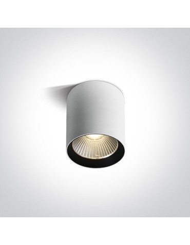 One Light OROF A sufitowa 15W 3000K biały IP65 67516A/W/W