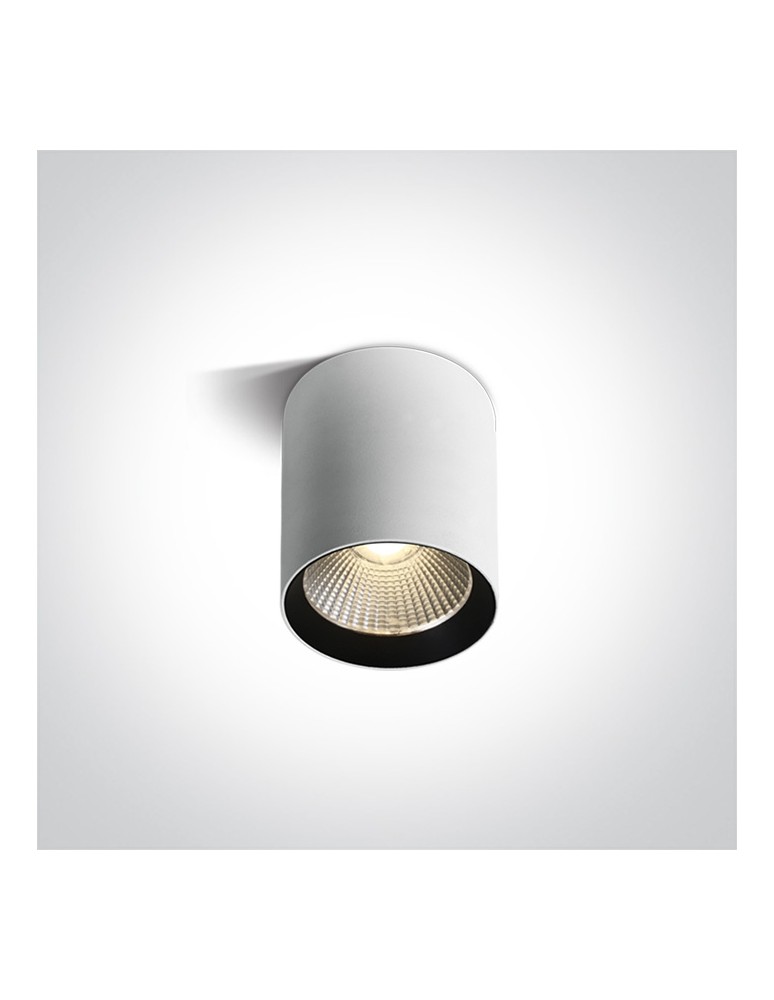 One Light OROF A sufitowa 15W 3000K biały IP65 67516A/W/W
