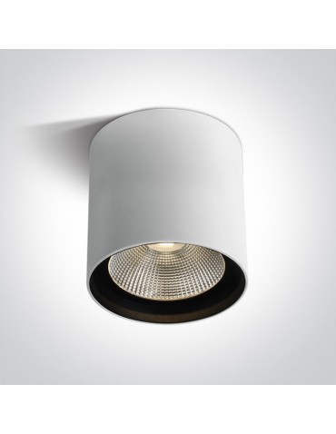 One Light OROF C sufitowa 40W 3000K biały IP65 67516C/W/W