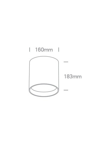 One Light OROF C sufitowa 40W 3000K biały IP65 67516C/W/W - produkt 2
