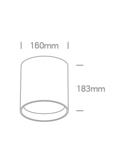 One Light OROF C sufitowa 40W 3000K biały IP65 67516C/W/W - produkt 2