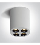 One Light PICO H sufitowa 10W 3000K biały  12110H/W/W