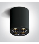 Small ceiling lamps - One Light PICO H ceiling light 10W 3000K black 12110H/B/W - product 1