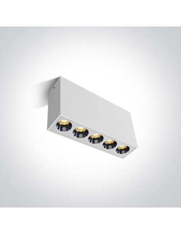 One Light PICO H sufitowa 12W 3000K biały  12112H/W/W