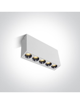 One Light PICO H sufitowa 12W 3000K biały  12112H/W/W