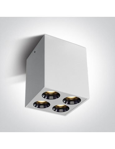 One Light PICO HB ceiling 10W 3000K white 12110HB/W/W.