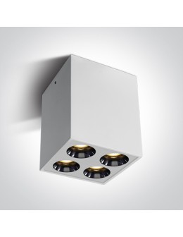 One Light PICO HB ceiling 10W 3000K white 12110HB/W/W.
