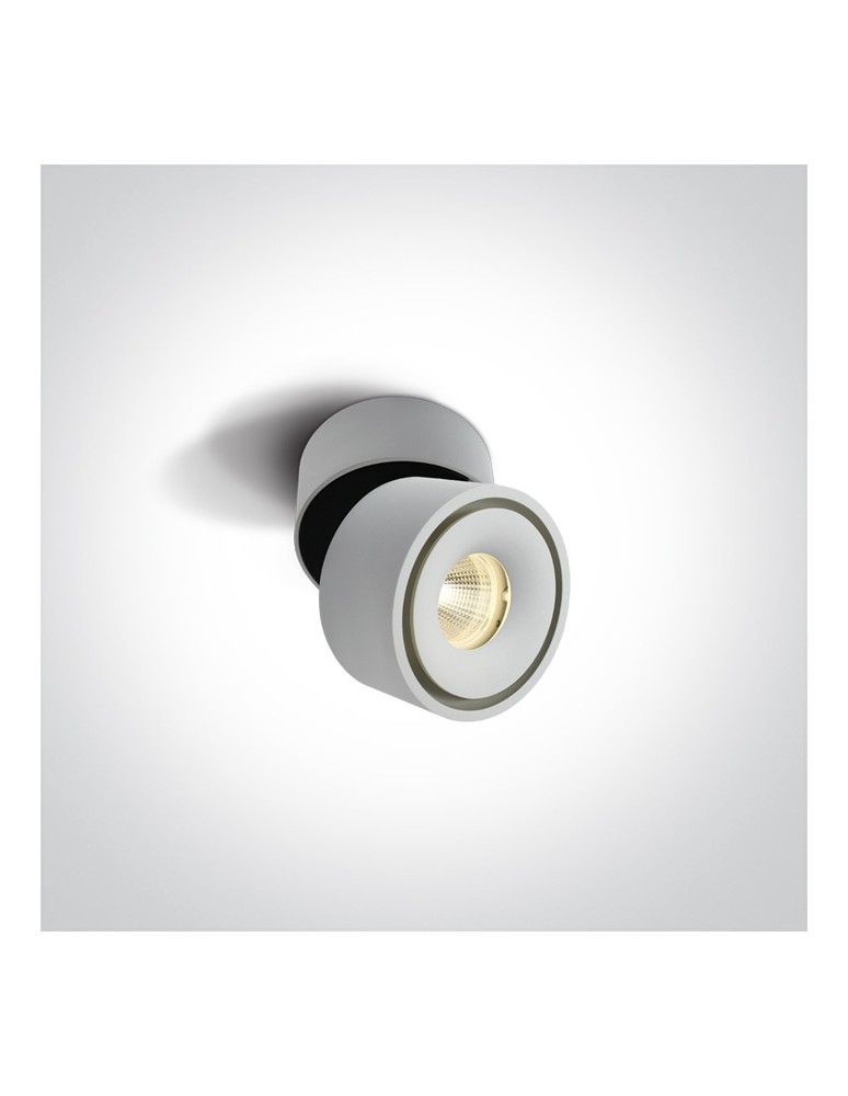 Spotlight ceiling lamps - One Light PSARU ceiling 8W 3000K-3500K-4000K white 12108LA/W/V. - product kolory-swiatla.pl 1
