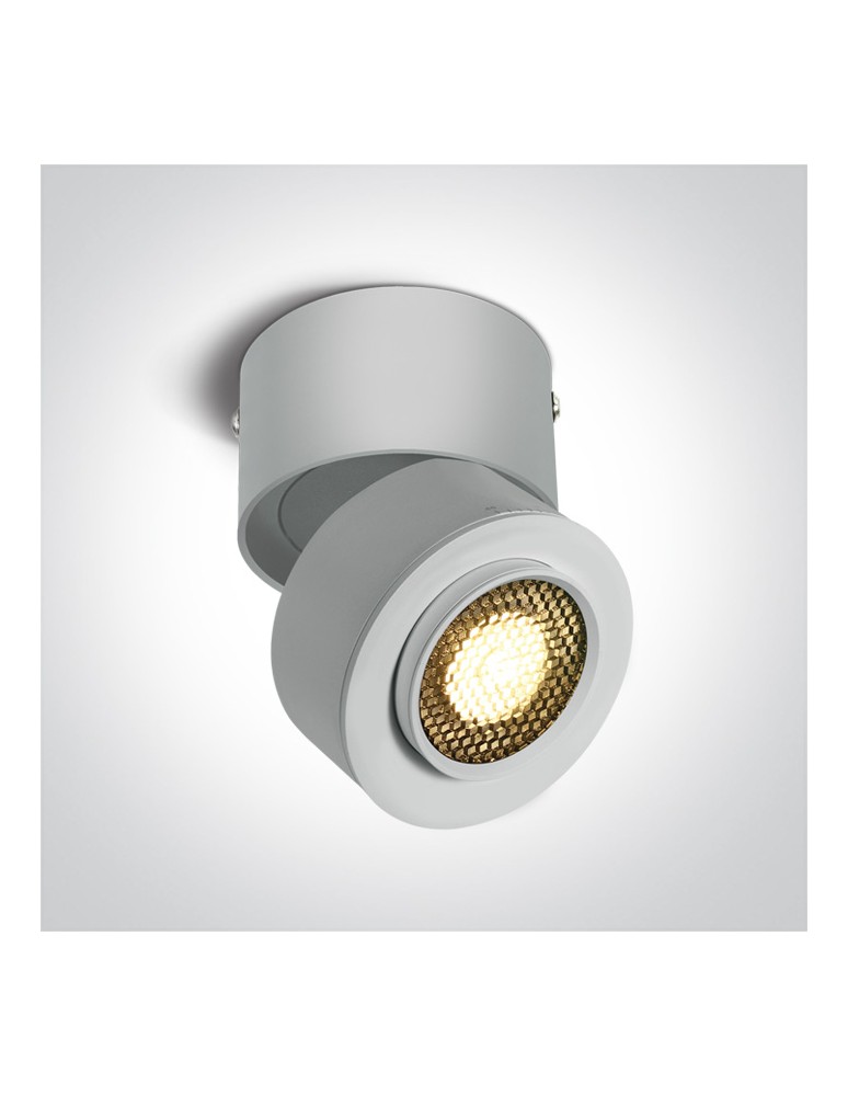 One Light RIMI sufitowa 15W 3000K biały  12115G/W/W