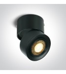 One Light RIMI sufitowa 15W 3000K czarny  12115G/B/W