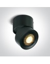 One Light RIMI sufitowa 15W 3000K czarny  12115G/B/W