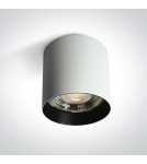 Small ceiling lamps - One Light TORI ceiling 15W 3000K white 12115F/W/W. - product 1