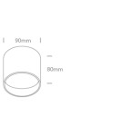 Small ceiling lamps - One Light TORI ceiling 15W 3000K white 12115F/W/W. - product 2