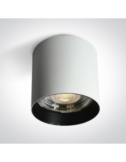 One Light TORI ceiling 20W 3000K white 12120F/W/W.