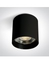 One Light TORI ceiling 20W 3000K black 12120F/B/W.