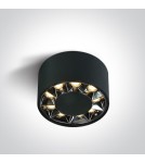 Small ceiling lamps - One Light TUBOS 100 ceiling 12W 3000K black 12112X/B/W. - product 1