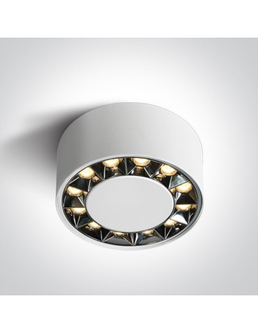 One Light TUBOS 116 sufitowa 20W 3000K biały  12120X/W/W