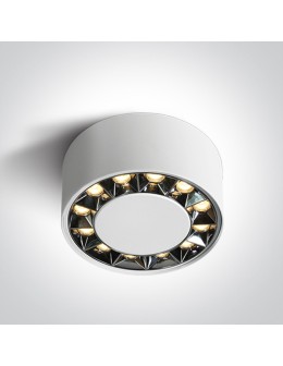 One Light TUBOS 116 ceiling 20W 3000K white 12120X/W/W.