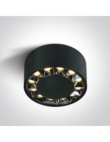 One Light TUBOS 116 ceiling 20W 3000K black 12120X/B/W.
