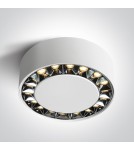 Small ceiling lamps - One Light TUBOS 160 ceiling 24W 3000K white 12124X/W/W. - product 1