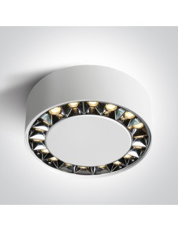 One Light TUBOS 160 sufitowa 24W 3000K biały  12124X/W/W