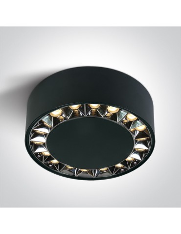 One Light TUBOS 160 ceiling 24W 3000K black 12124X/B/W.