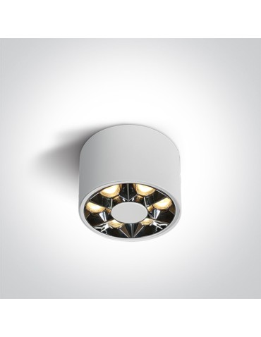 One Light TUBOS 77 sufitowa 6W 3000K biały  12106X/W/W