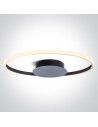One Light MER 2 ceiling 20W 3000K Triac black 63154B/B/W