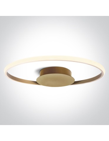 One Light MER 2 ceiling 20W 3000K Triac champagne 63154B/CH/W